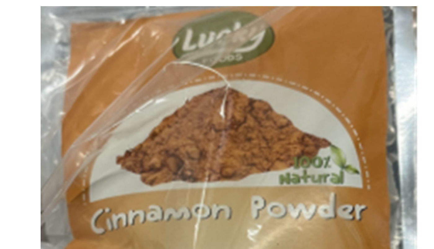 Cinnamon recalled because of elevated levels of lead