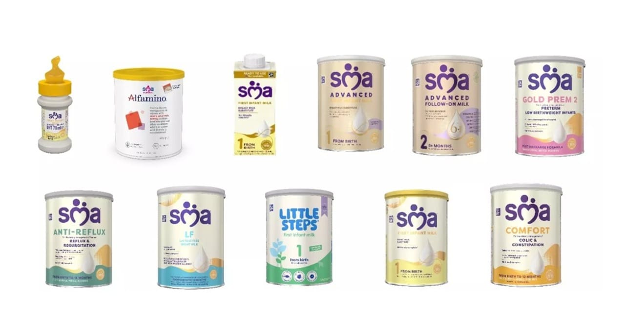 UK reports dozens of potential infant formula-related illnesses
