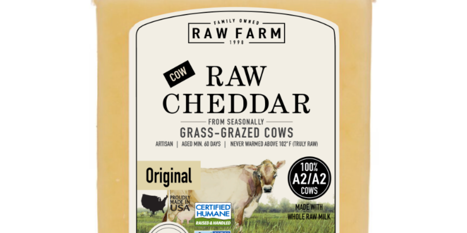 RAW FARM cheddar cheese linked to E. coli outbreak