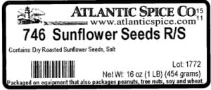 Atlantic Spice sunflower seeds