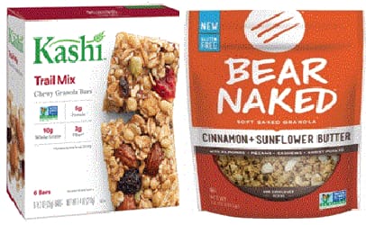 The Kashi Co. is recalling certain granola pouches and granola bars because of possible contamination from sunflower kernels that have been recalled by the Kashi's supplier because of concerns about Listeria monocytogenes contamination.