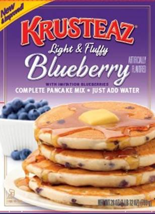 recalled Krusteaz box pancake mix General Mills flour