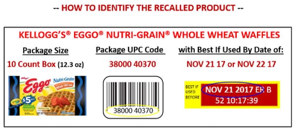 Click on the image to read the recall notice from the Kellog Co.