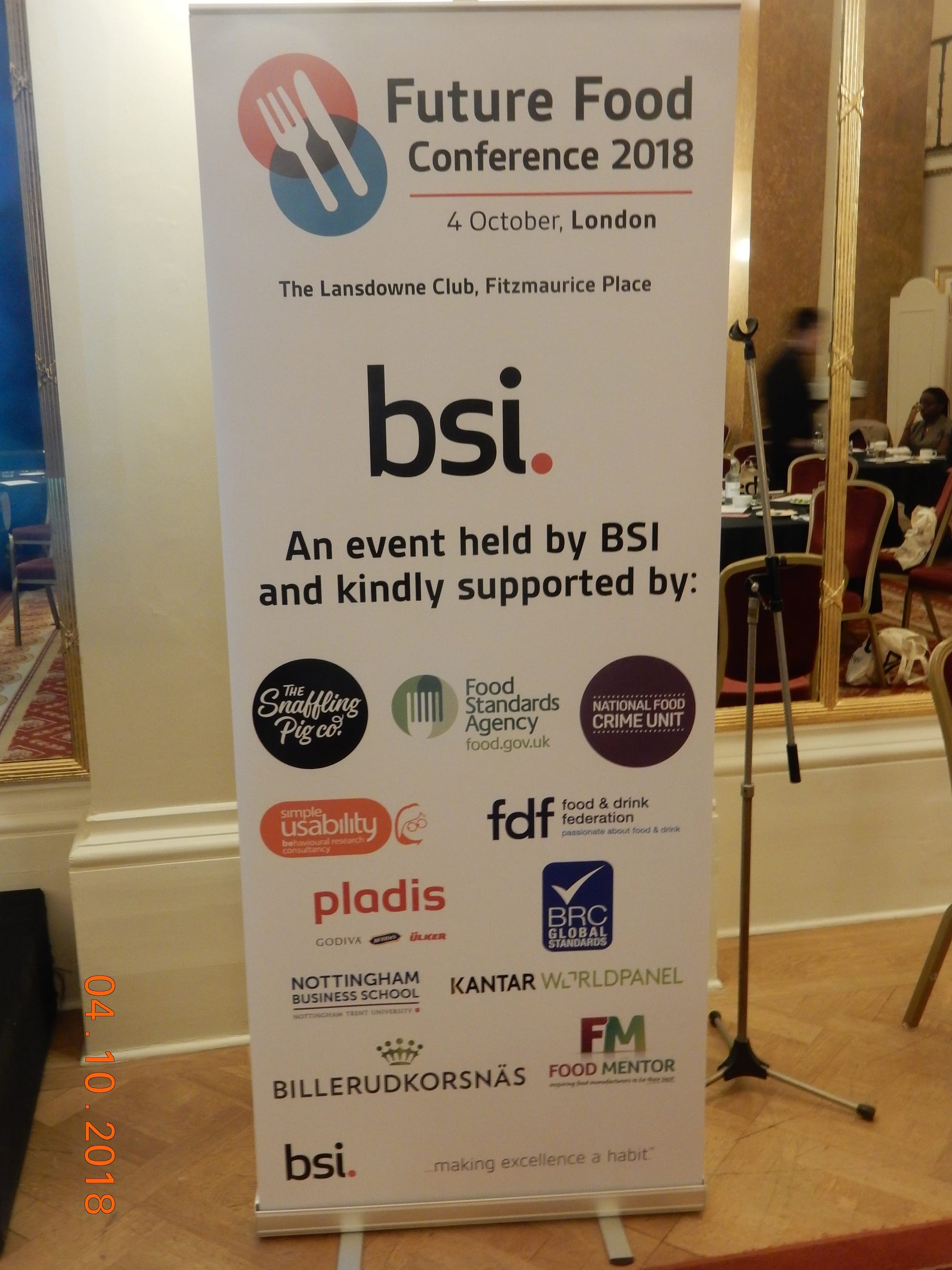 Experts discuss food safety and blockchain at BSI event