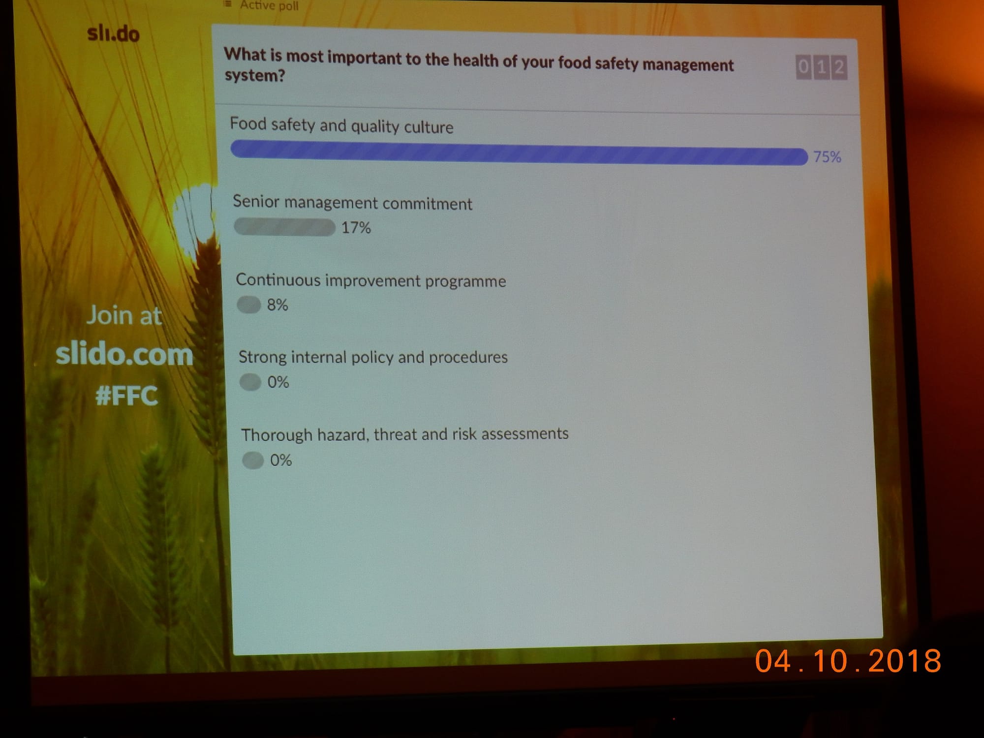 Experts discuss food safety and blockchain at BSI event