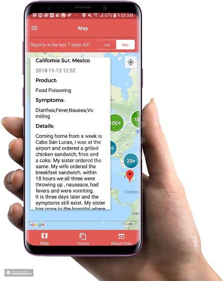 iwaspoisoned.com app gives the public and public health officials new tools