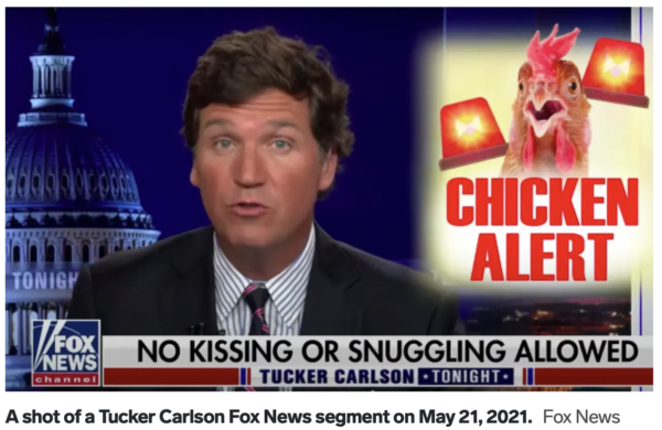 Publisher’s Platform: Tucker, shut the cluck up!