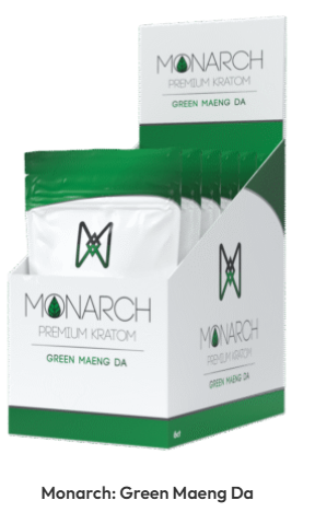 Image of Monarch Premium Green Maeng Da Kratom Powder Container