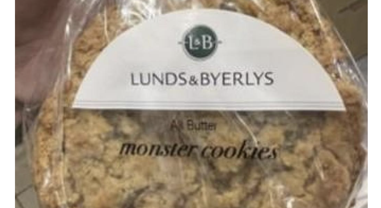 Cookies recalled because of undeclared allergens