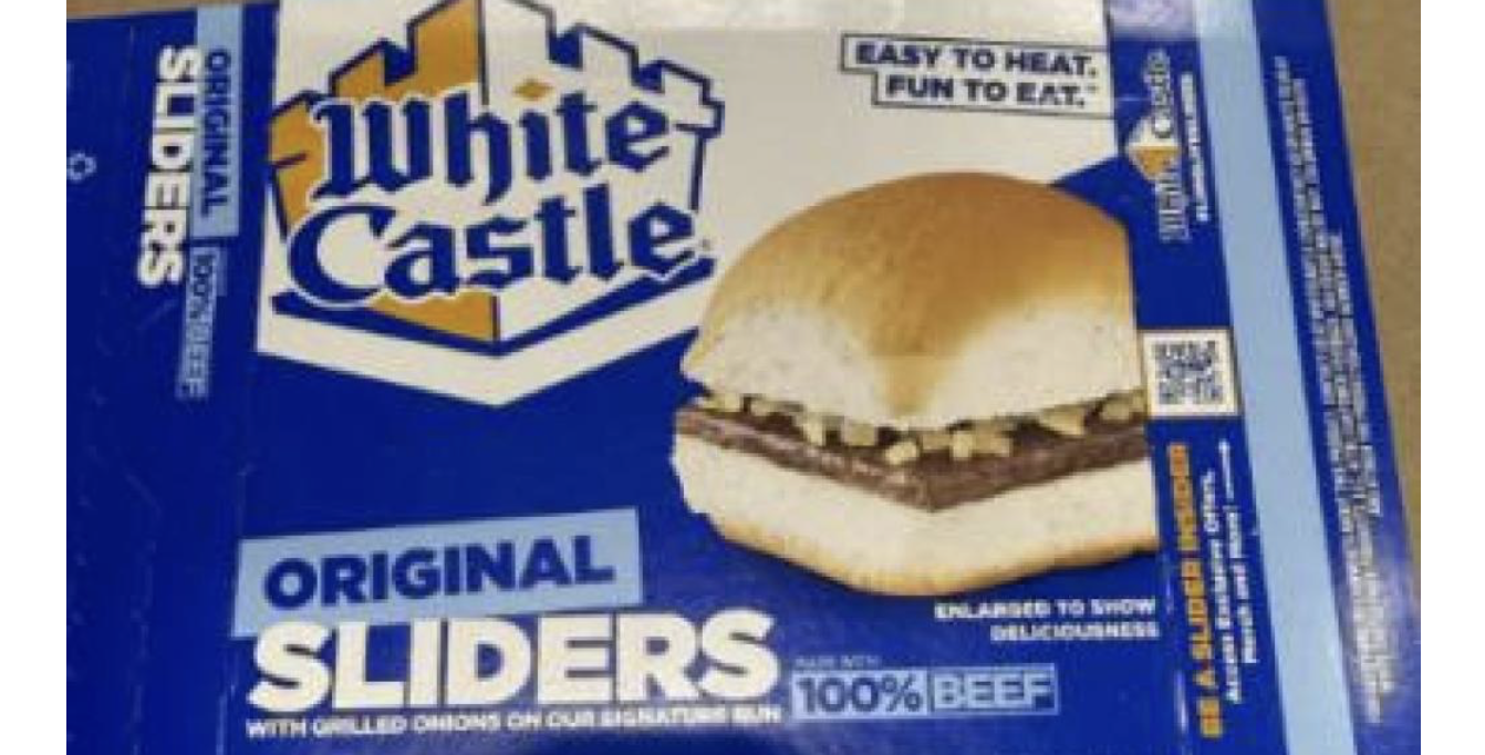 White Castle recalls frozen burgers because of undeclared allergens