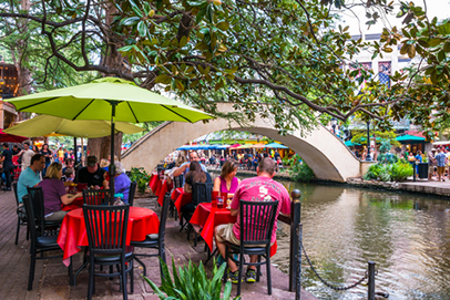 http://www.dreamstime.com/stock-images-tourists-dining-river-walk-evening-san-antonio-texas-sept-outside-cafes-colorful-umbrellas-near-bridge-image45240094