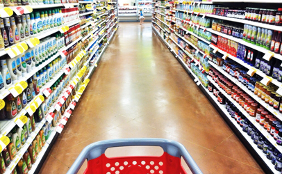 http://www.dreamstime.com/stock-image-grocery-store-shopping-trip-to-local-basket-cart-rows-isles-numerous-varieties-products-image43525101