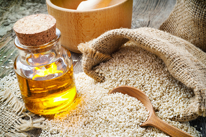 Sesame seeds and sesame oil