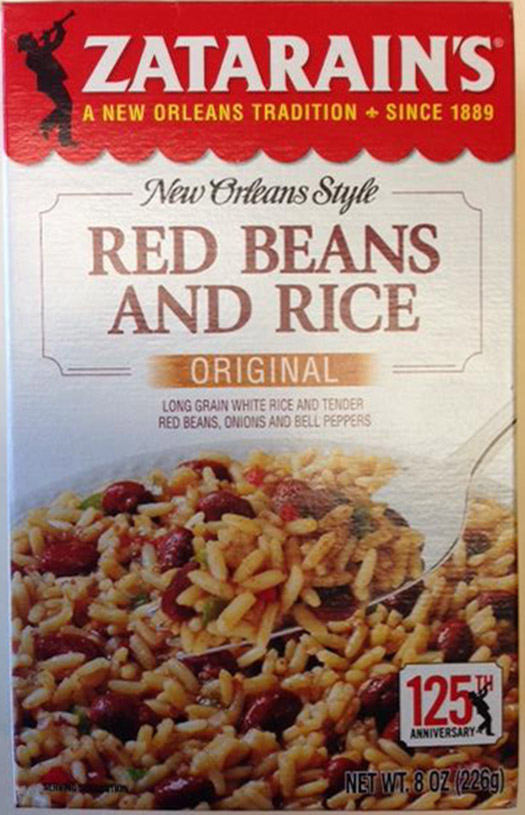 Zatarain's Red Beans and Rice Mix Case