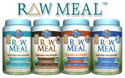 Raw Meal powdered mixes from Garden of Life