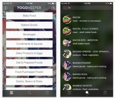 USDA-FoodKeeper-App