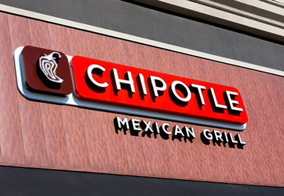 Chipotle Mexican Grill sign