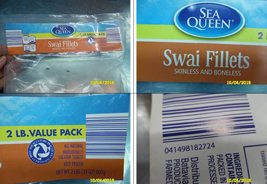 recalled swai fish fillets