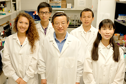 Dr. Zhang and K-State research team