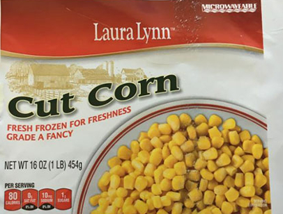 recalled Cambridge Farms Laura Lynn corn