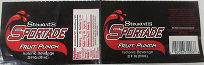 Stewart's Sportade Fruit Punch