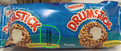 recalled Nestle single drumstick