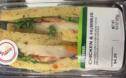 recalled 7-Eleven sandwich Sabra hummus