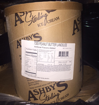 recalled Ashbys Sterling ice cream