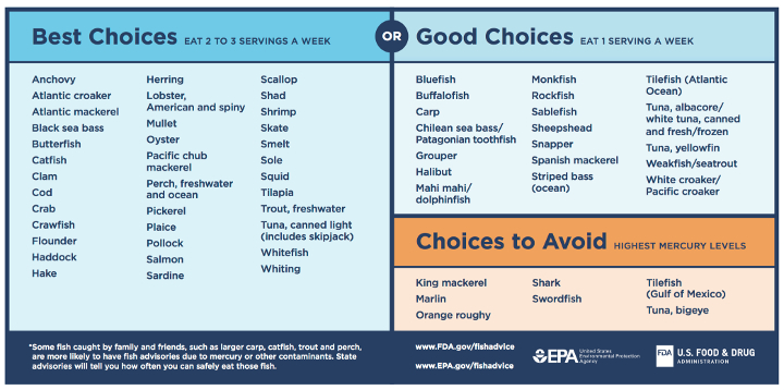 FDA final advice fish to eat