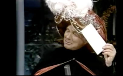 Johnny Carson as Carnac the Magnificent