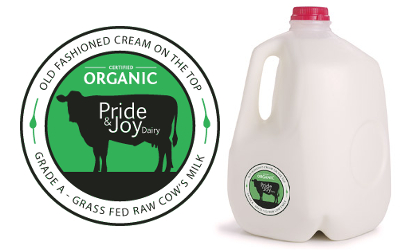 Pride and Joy raw milk