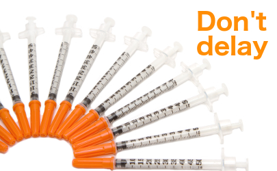 illustration syringes vaccination