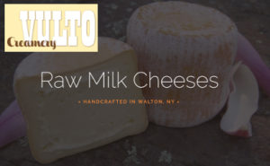 Vulto Creamery logo with cheese