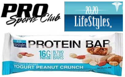 recalled 20 20 protein bars SoyNut butter