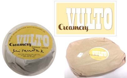 recalled Vulto Creamery raw milk cheese