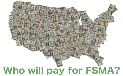 illustration US map of money FSMA