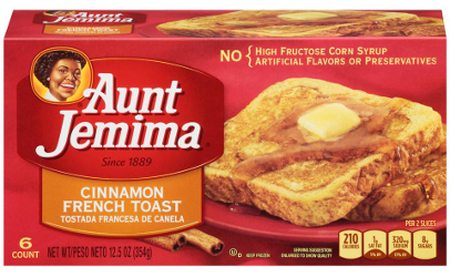 recalled Aunt Jemima french toast