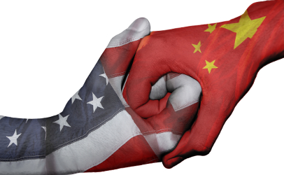 handshake USA China