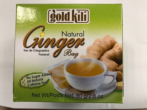 Natural Ginger bag Malta irradiation