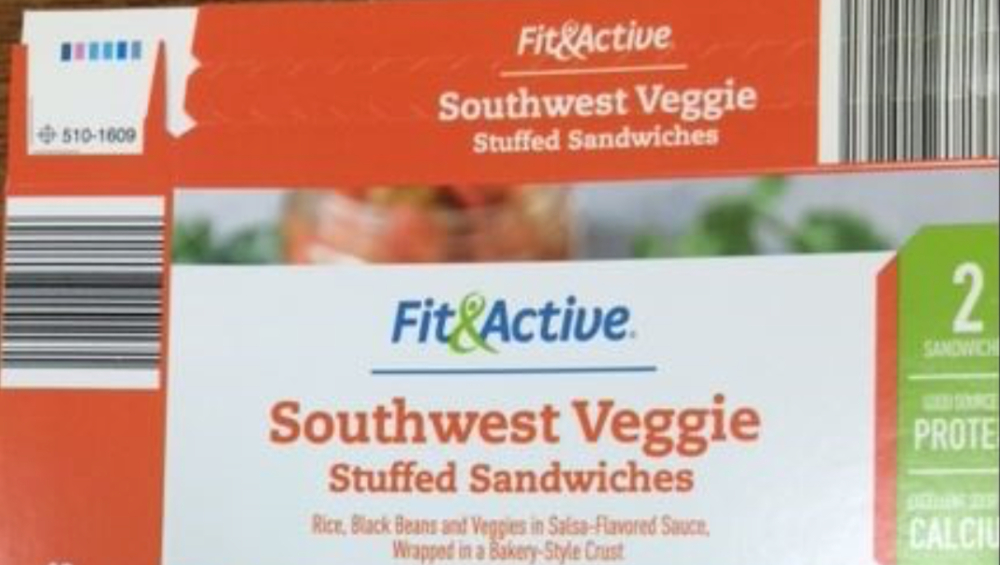 recalled Fit and Active sandwiches McCain