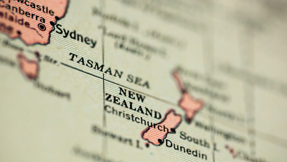 map New Zealand