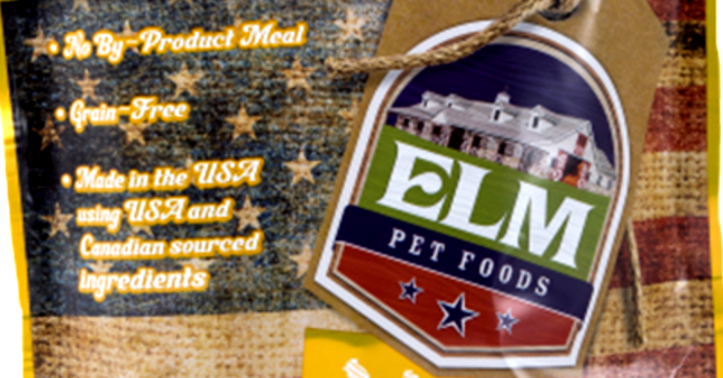 recalled ELM dog food