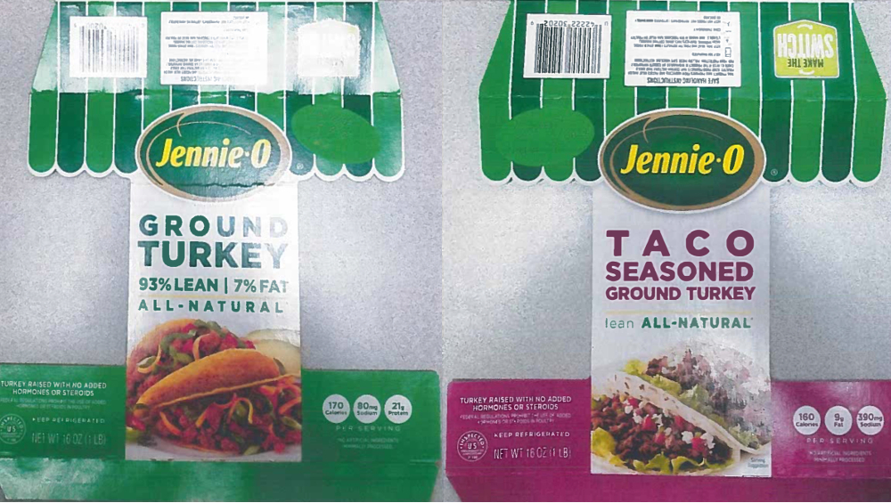 recalled Jenny O ground turkey