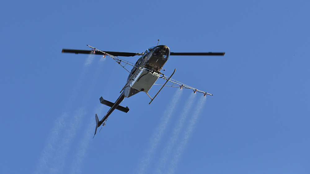 crop duster pesticide