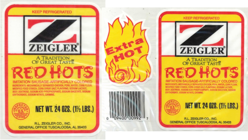 recalled Ziegler sausage