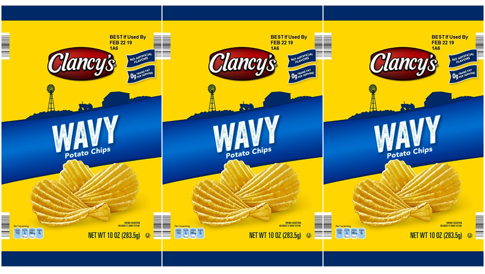 recalled Clancys chips