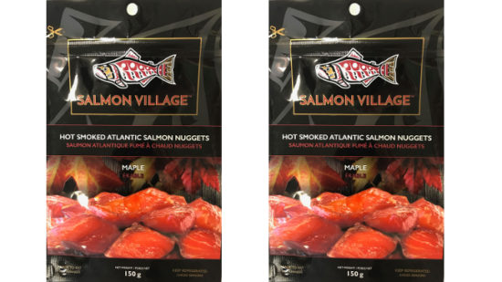 recalled Salmon Village nuggets