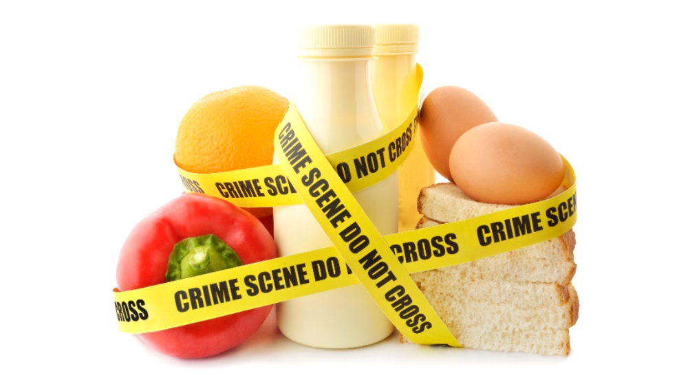 food crime scene