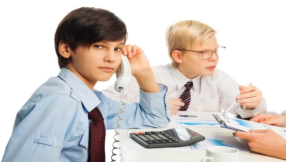 Kids grow up fast, they are tomorrow business