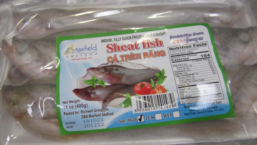 recalled Maxfield fish Richwell Group